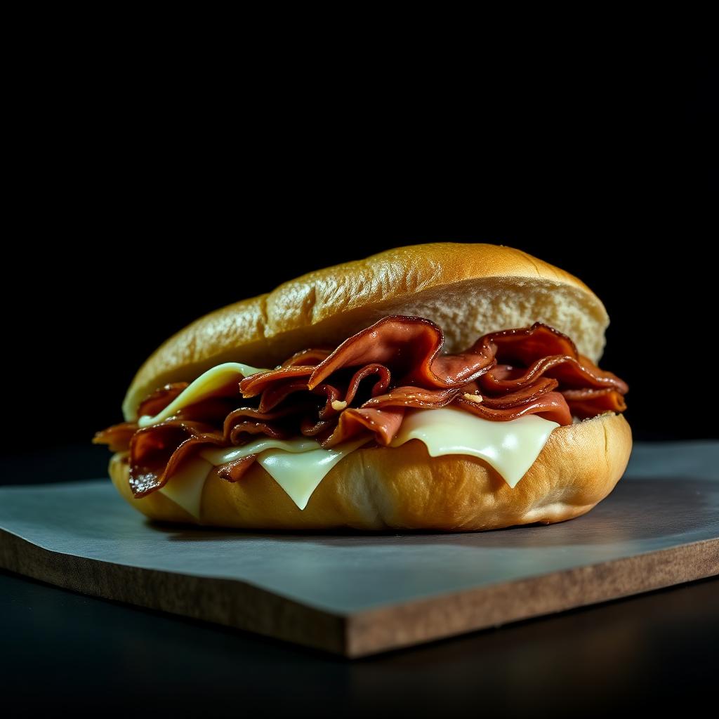 Loaded Italian hoagie