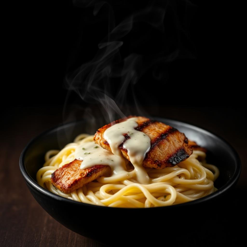 Creamy chicken alfredo